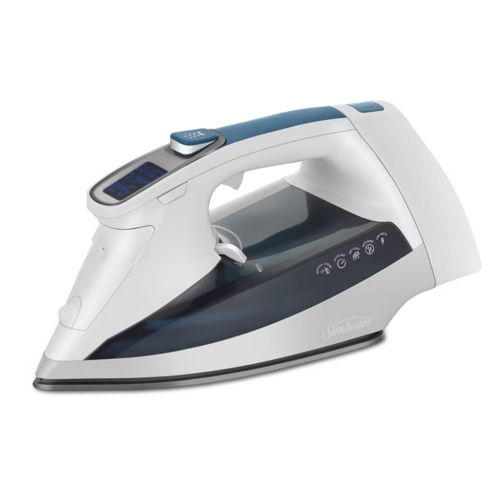 SUNBEAM DIGITAL RETRACTABLE CORD STEAM IRON 1700 WATTS